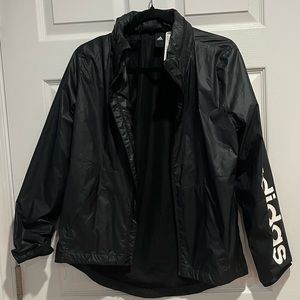 Adidas Black Jacket With Logo